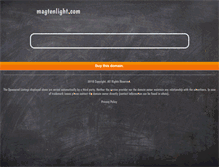 Tablet Screenshot of magtenlight.com